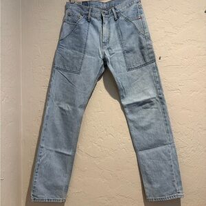Levi’s Mens 502 Light Wash Jeans